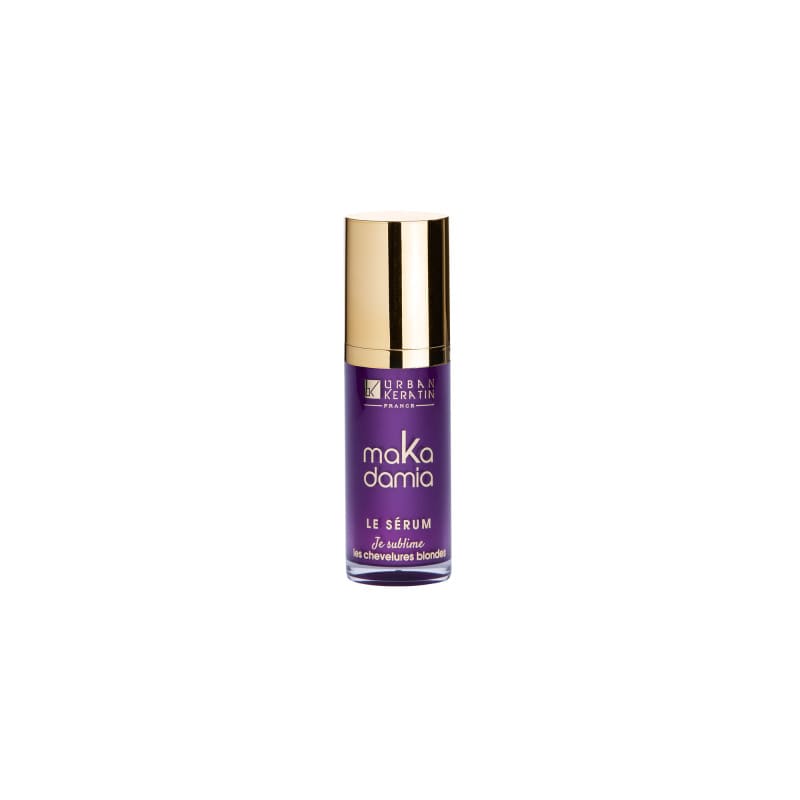 Serum Blonde K Macadamia - Urban Keratin - Produit capillaire professionnel 30ml