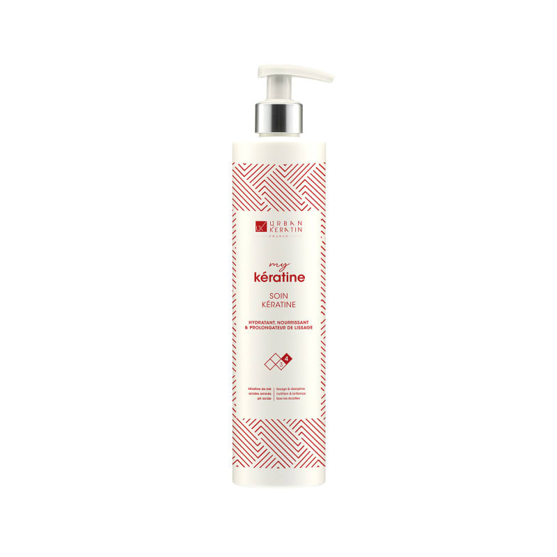 Conditionneur soin My Keratine 4 - Urban Keratin - Vue détaillée du produit capillaire professionnel 400ml