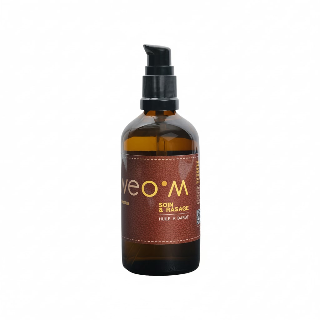 Huile à barbe - Sweo - Vue détaillée du produit capillaire professionnel 100ml