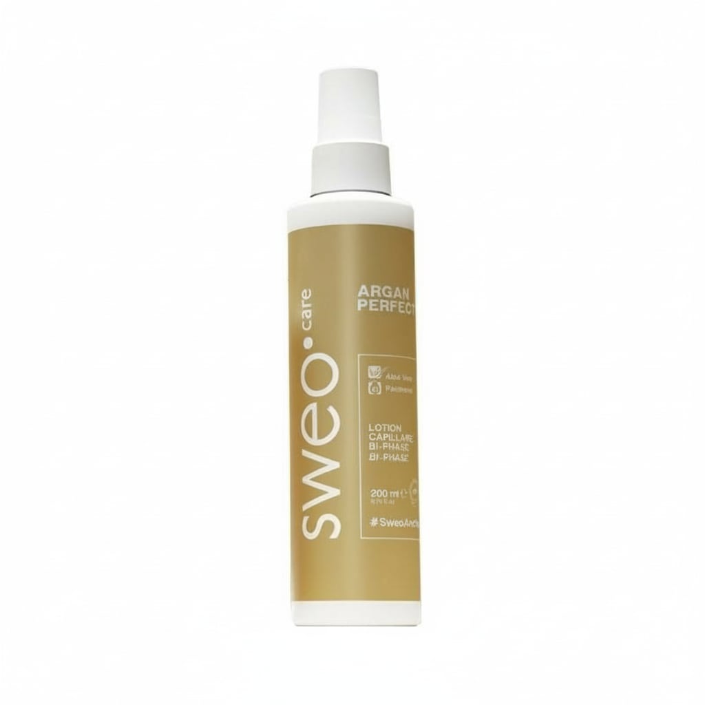 Lotion capillaire biphasée Sweo Care Argan Perfect - Sweo - Produit capillaire professionnel 200ml