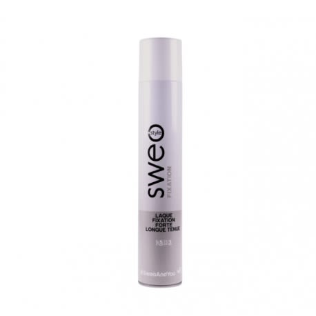 Laque fixation forte tenue longue durée - Sweo - Produit capillaire professionnel 300ml