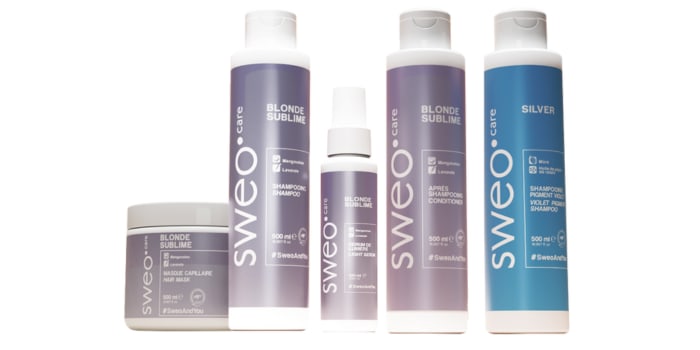 Gamme Blonde Sublime - Sweo - Produits capillaires professionnels