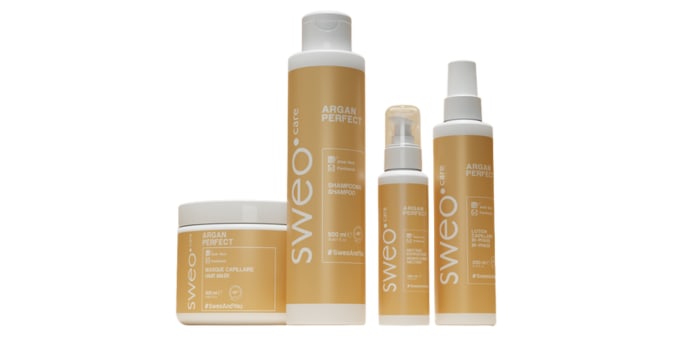 Gamme Argan perfect - Sweo - Produits capillaires professionnels