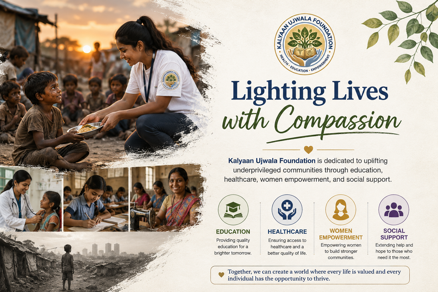 Volunteers supporting community