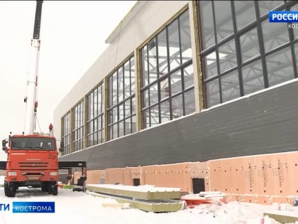 Сергей Ситников проверил строительство спортивных комплексов в Шарье