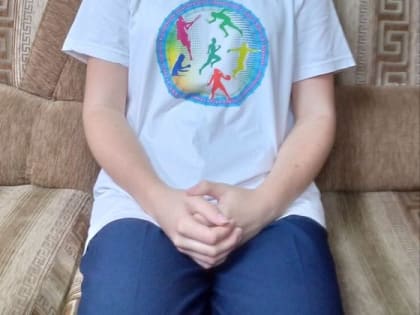 Юная спортсменка