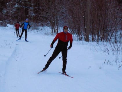 Все довольны лыжнёй!