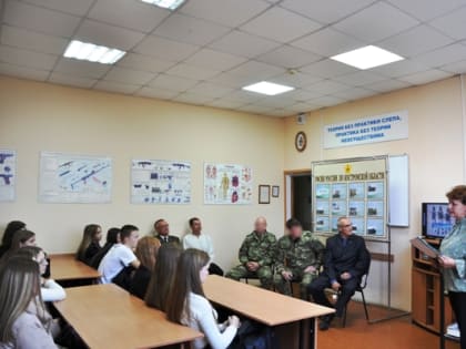 В УФСИН России по Костромской области  ветераны ОСН «Гроза» провели Урок мужества