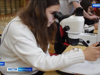 Школьники из Галича попробовали себя в различных профессиях благодаря мобильному «Кванториуму»