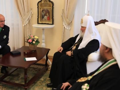 За организацию визита в Кострому Патриарх Кирилл поблагодарил Сергея Ситникова