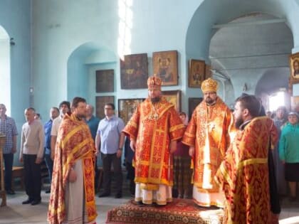 Соборное архиерейское богослужение в Иаково-Железноборовском мужском монастыре с.Борок