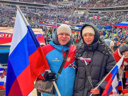 Наши в «Лужниках»!