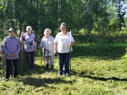 Субботник в селе Судай Чухломского района