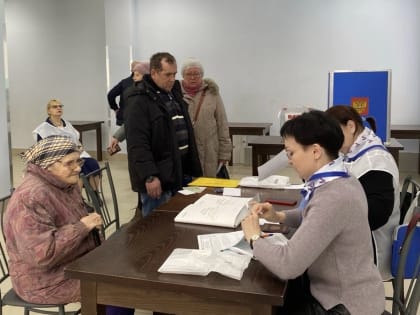 Вынужденные переселенцы из новых регионов голосовали в костромском пункте временного размещения