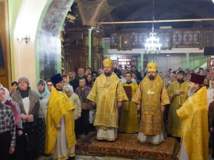 Соборное архиерейское богослужение в храме свт.Иоанна Златоустого г.Кострома