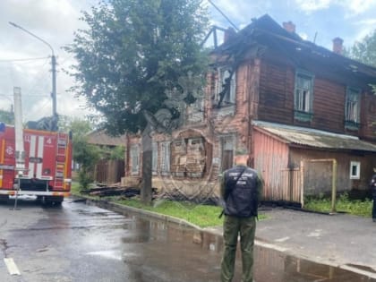 Пожар в Костроме унес жизнь мужчины