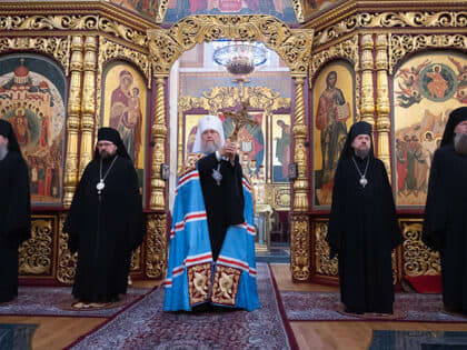 В Южной столице Республики Казахстан состоялись духовные торжества по случаю принесения в Казахстан чудотворного Нерукотворного образа Господа Иисуса Христа