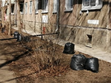 В Костроме вывозят мусор после субботников