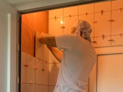 Ремонт амбулатории идёт в соответствии с графиком