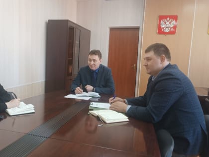 Встреча депутата с военным комиссаром
