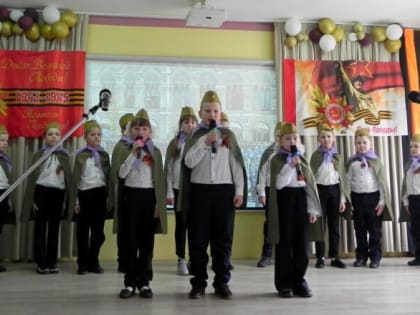 В Боговаровской школе прошел смотр патриотической песни