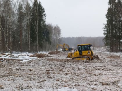 В Костроме начали строить новую дорогу