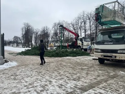 Главная городская новогодняя ель пропала из центра Костромы