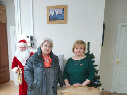 Сделали подарок Дому ребенка на ул. Боровой