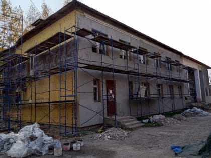 В Чухломе начался ремонт поликлиники