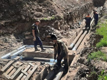 Теплоэнергетики продолжают устранять порывы на сетях в Костроме