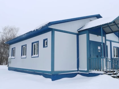 В костромском селе Луптюг появился новый ФАП
