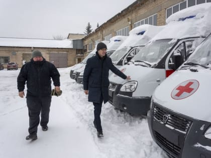 Новые медицинские автомобили заступят на дежурство в городах и районах Костромской области