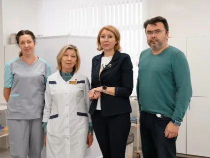 Обновление процедурного кабинета в Красносельской районной больнице