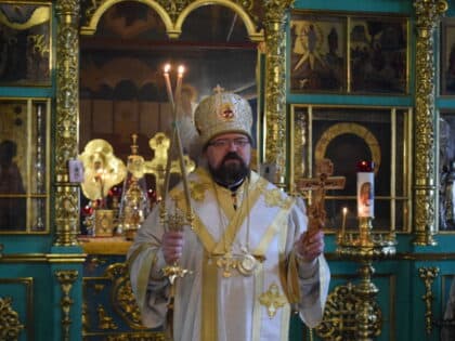 Архиерейское богослужение в Введенском соборе г.Галича в День Крещения Руси