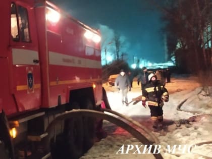 В Костромской области за ночь произошло четыре пожара