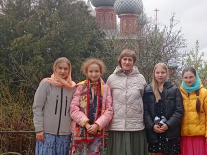 Юные луптюгские экскурсоводы побывали в паломнической поездке