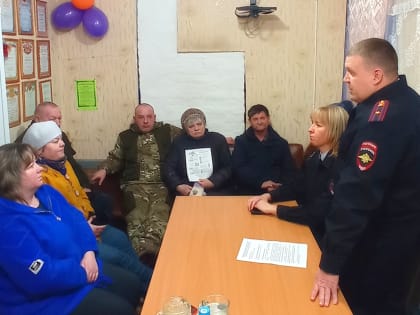 В Костромской области дан старт традиционным  отчетам участковых перед населением