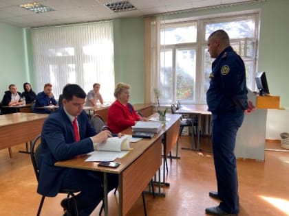 Сотрудник ОК УФСИН России по Костромской области принял участие в работе государственной экзаменационной комиссии Костромской государственной сельскохозяйственной академии