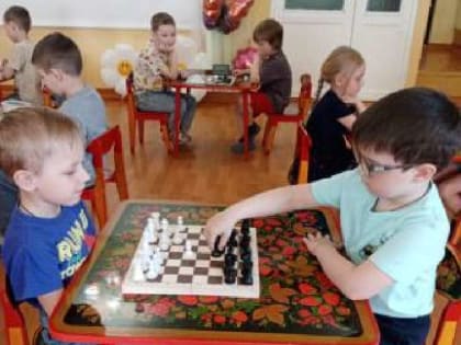 Шахматно-шашечный турнир в детском саду