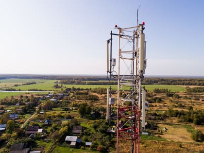 Мегафон продолжает строить станции связи 4G