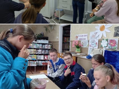 Час профориентации в Марьинской библиотеке