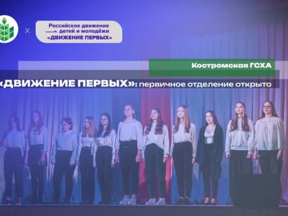 Мечты, единство, добро и справедливость — это «Движение первых»!