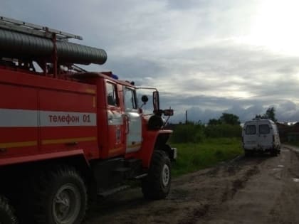 На пожаре в костромском поселке погиб пожилой мужчина