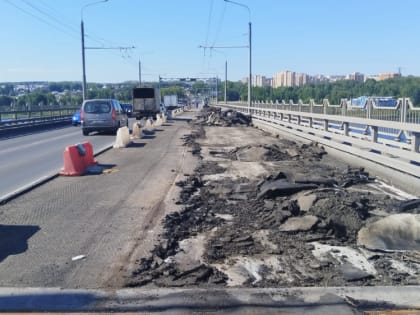 Обновление моста: начало ремонтных работ в городе