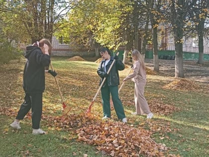 Студенты объединения «Студактив кафедры социальной работы» ИПП КГУ организовали социальные акции в преддверии празднования Дня пожилого человека