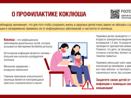 О профилактике коклюша