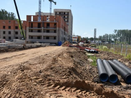 В Костроме начали строить еще одну новую дорогу