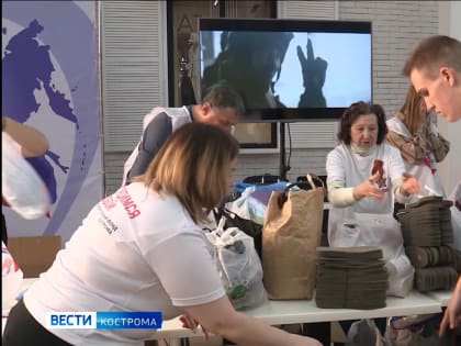 От оборудования до открыток: Костромская область помогает собирать посылки бойцам-участникам СВО
