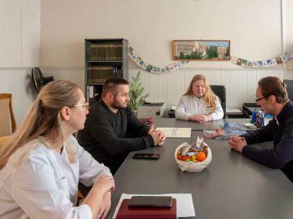 Визит директора департамента в Рождество