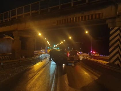 Пьяный пенсионер протаранил ограждение у дороги под Костромой